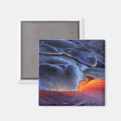 USA, Hawaii, Big Island, Kilauea, Volcanoes NP, Magnet (Vorderseite/Rückseite)