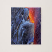 USA, Hawaii, Big Island, Kilauea, Volcanoes NP, Puzzle (Vertikal)