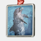 USA, Hawaii. Delfin Ornament Aus Metall (Links)