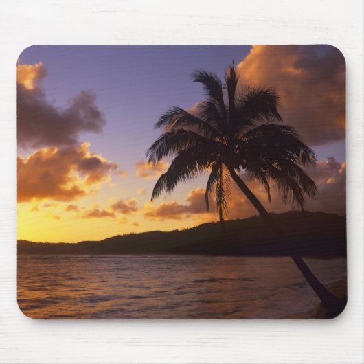 USA, Hawaii, Kauai, farbiger Sonnenaufgang in eine Mousepad (Vorne)