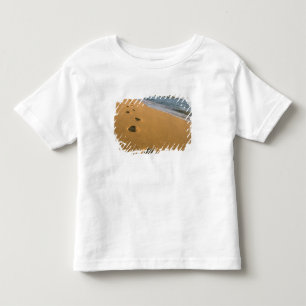 USA, Hawaii, Kauai, Kapa'a, Strand. Kleinkind T-shirt