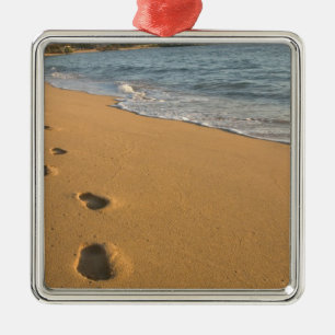 USA, Hawaii, Kauai, Kapa'a, Strand. RF) Ornament Aus Metall