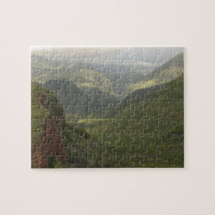 USA, Hawaii, Kauai, Panoramablick auf den Canyon. Puzzle