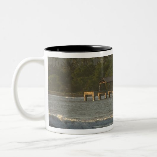 USA, Hawaii, Kauai, Südwestküste nahe Zweifarbige Tasse (Links)