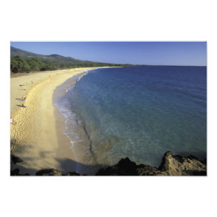 USA, Hawaii, Maui, Maui, Makena Beach, Fotodruck