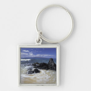 USA, Hawaii, Maui, Maui, Makena Beach, Surfen Schlüsselanhänger