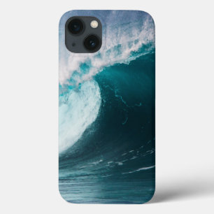 USA, Hawaii, Oahu, Große Wellen iPhone 13 Hülle