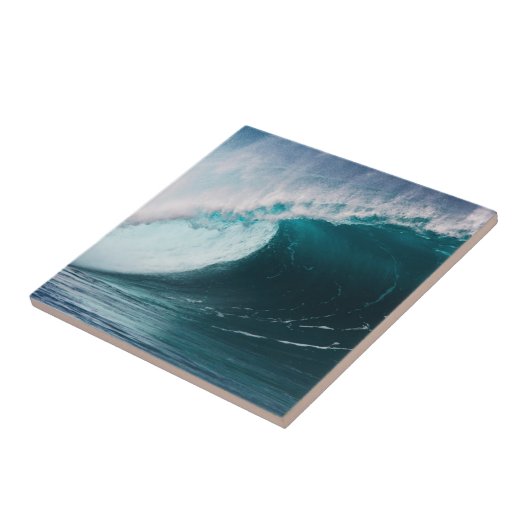 USA, Hawaii, Oahu, Große Wellen Fliese (Seite)