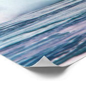 USA, Hawaii, Oahu, Große Wellen Poster (Ecke)