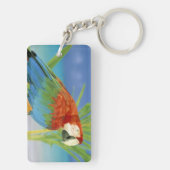 USA, Hawaii. Paprot Schlüsselanhänger (Rückseite)