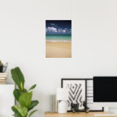 USA, Hawaii. Strand-Szene Poster (Heimbüro)