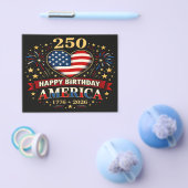 USA-Herzen 1776 2026 4. Juli Flyer (Einzeln)