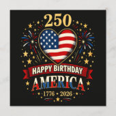 USA-Herzen 1776 2026 4. Juli Programm (Rückseite)