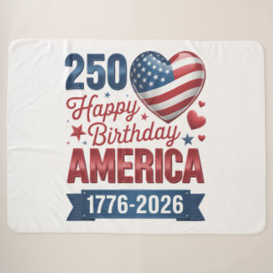 USA Herzen 1776 2026 4. Juli Sherpadecke
