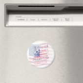 USA Hillary 4 President Magnet (In Situ (Geschirrspüler))
