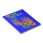 USA Hillary Hope We more Notizblock (angewinkelt)