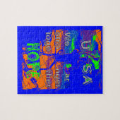 USA Hillary Hope We more Puzzle (Horizontal)