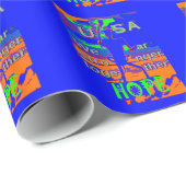 USA Hillary Hope Wir sind gemeinsam stärker Geschenkpapier (Rolleneckpunkt)