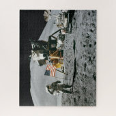 USA Historic Apollo Moon Landing Puzzle (Vertikal)
