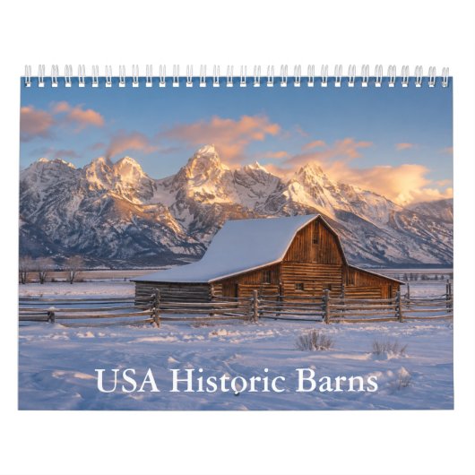 USA Historic Barns Kalender (Titelbild)