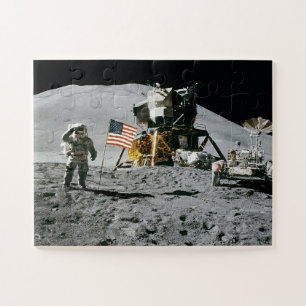 USA Historische Apollo-Mondlandung Puzzle