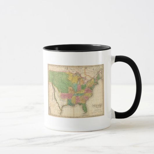 USA Historische Karte Tasse (Rechts)