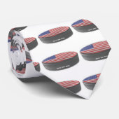 USA Hockey Krawatte (Gerollt)