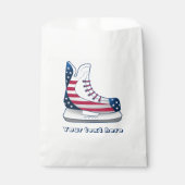 USA Hockey-Schlittschuh Geschenktütchen (Vorderseite)