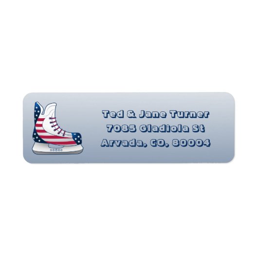 USA-Hockey-Schlittschuhe (Vorne)