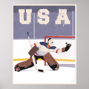 USA-Hockey-Tormann Poster