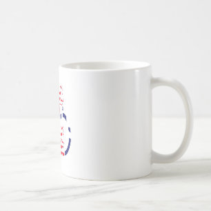 USA Hoffnung Schön Erstaunlich Nationalflaggen-Des Kaffeetasse