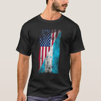 USA Honduras Flags USA Hondur T-Shirt