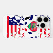 USA Hope Beautiful Phantastisch National Flag Desi Case-Mate iPhone Hülle (Rückseite (Horizontal))
