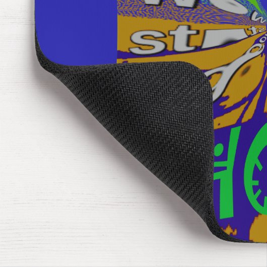 USA Hope Message Art Print Mousepad (Ecke)