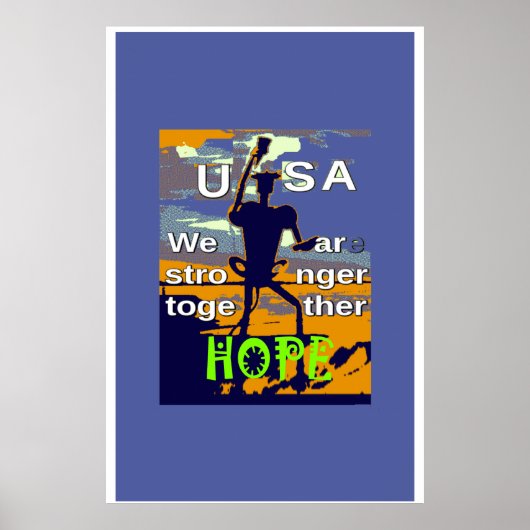 USA Hope Poster (Vorne)