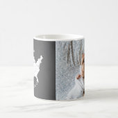 USA I Liebe Sie mehr als die Meilen zwischen uns Kaffeetasse (Mittel)