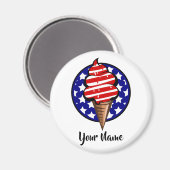 USA ICECREAM ALL SHIRT MAGNET (Vorderseite/Rückseite)