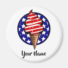 USA ICECREAM ALL SHIRT MAGNET