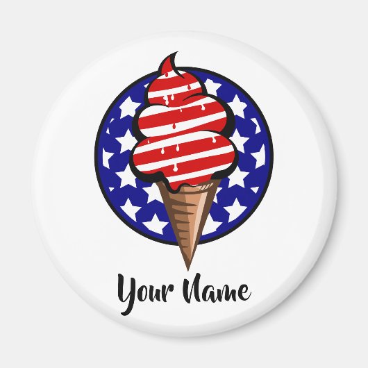USA ICECREAM ALL SHIRT MAGNET (Vorne)