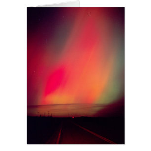 USA, Idaho. Aurora borealis, Nordlicht bei
