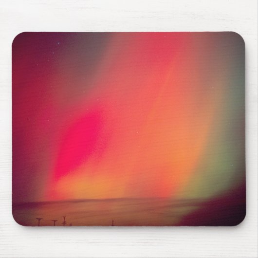 USA, Idaho. Aurora borealis, Nordlichter am Mousepad (Vorne)