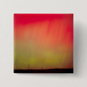 USA, Idaho. Aurora borealis, Nordlichter bei 2 Button