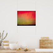 USA, Idaho Aurora borealis, Nordlichter bei 2 Poster (Küche)