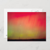 USA, Idaho Aurora borealis, Nordlichter bei 2 Postkarte (Vorne/Hinten)