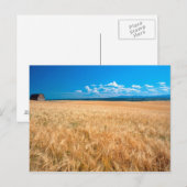 USA, Idaho. Gerstenfeld Postkarte (Vorne/Hinten)