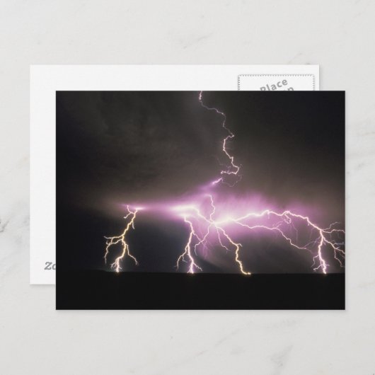 USA, Idaho Lightning. Postkarte (Vorne/Hinten)