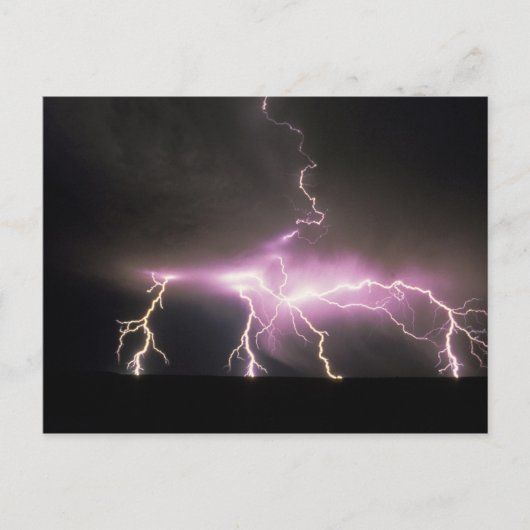 USA, Idaho Lightning. Postkarte (Vorderseite)