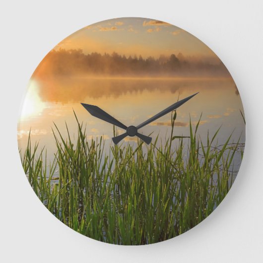 USA, Idaho, Winchester Lake Staat Park, Lapwai Große Wanduhr (Vorderseite)