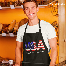 USA Ihre Stimme Ihre Wahlpolitik Schürze