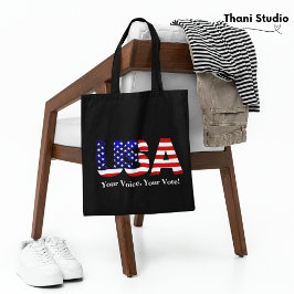 USA Ihre Stimme Ihre Wahlpolitik Tasche